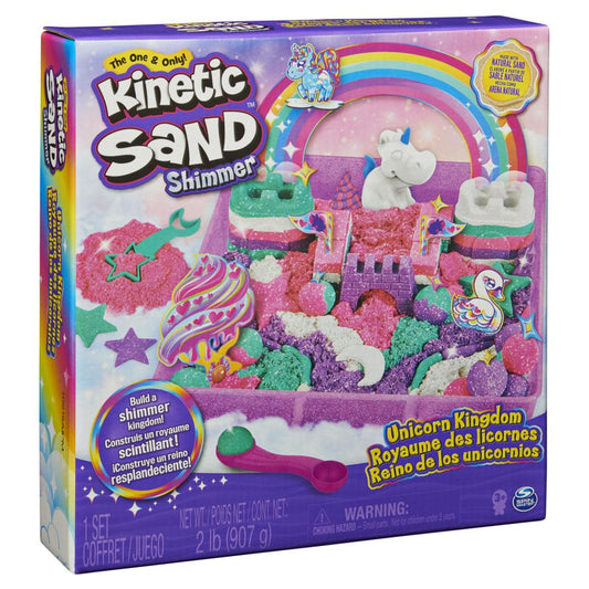 Kinetic Sand - Unicorn kingdom speelset 0778988407301