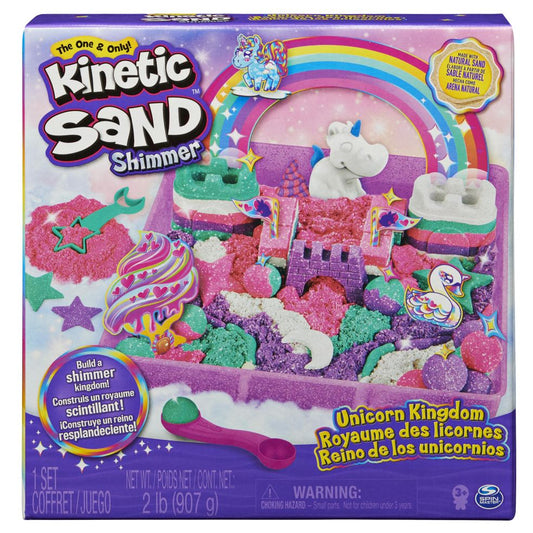 Kinetic Sand - Unicorn kingdom speelset 0778988407301