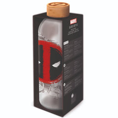 Stor Large Glass Bottle 1030 Ml Dead Pool Young Adult 8412497119592
