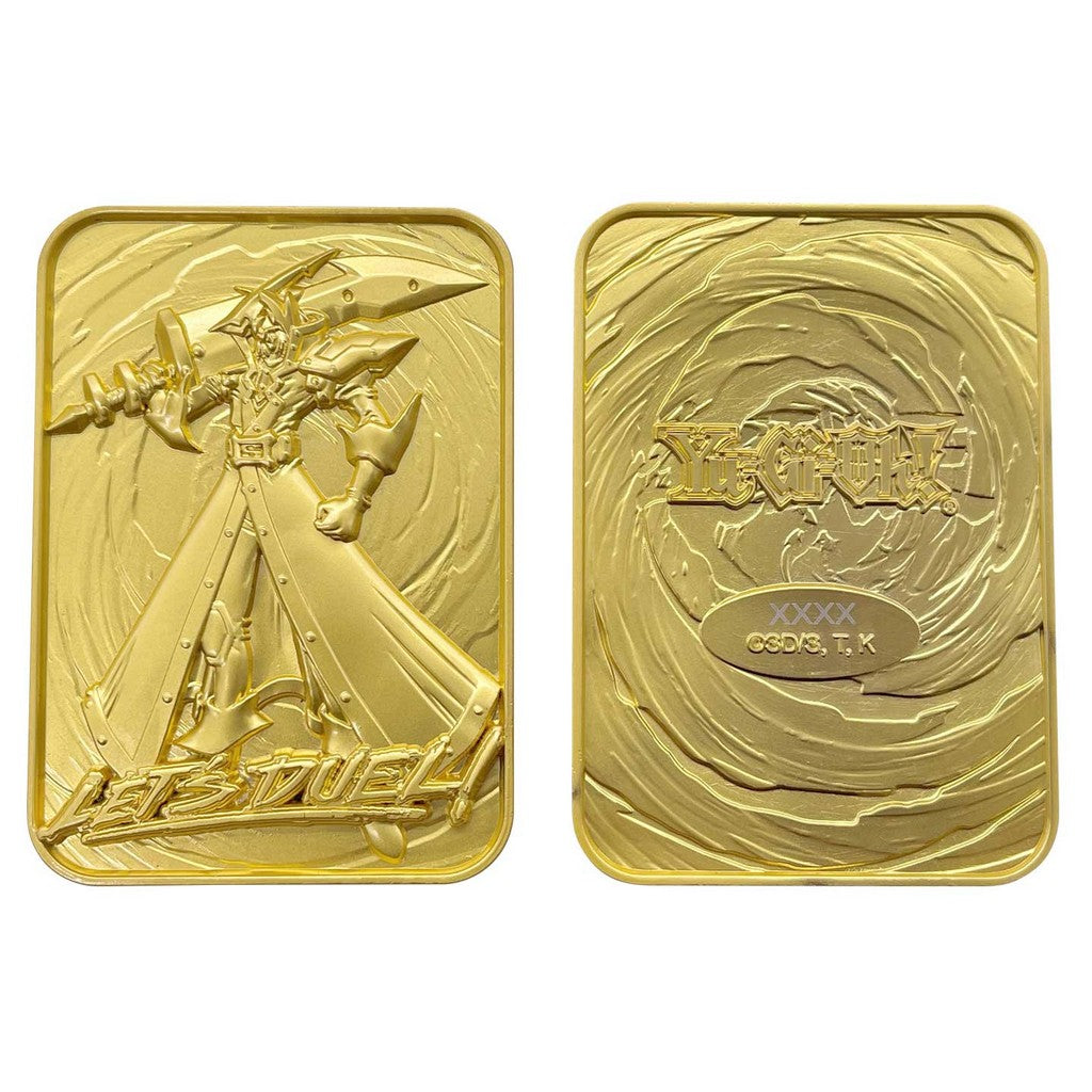  Yu-Gi-Oh: Silent Swordsman Limited Edition 24k Gold Plated Metal Card  5060948292788