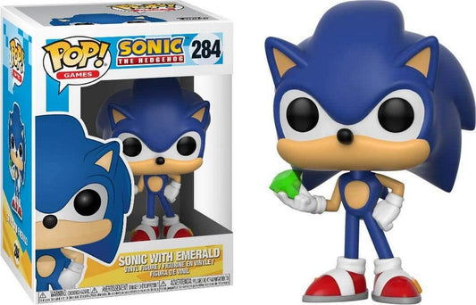  Pop! Games: Sonic - Sonic with Emerald  0889698201476