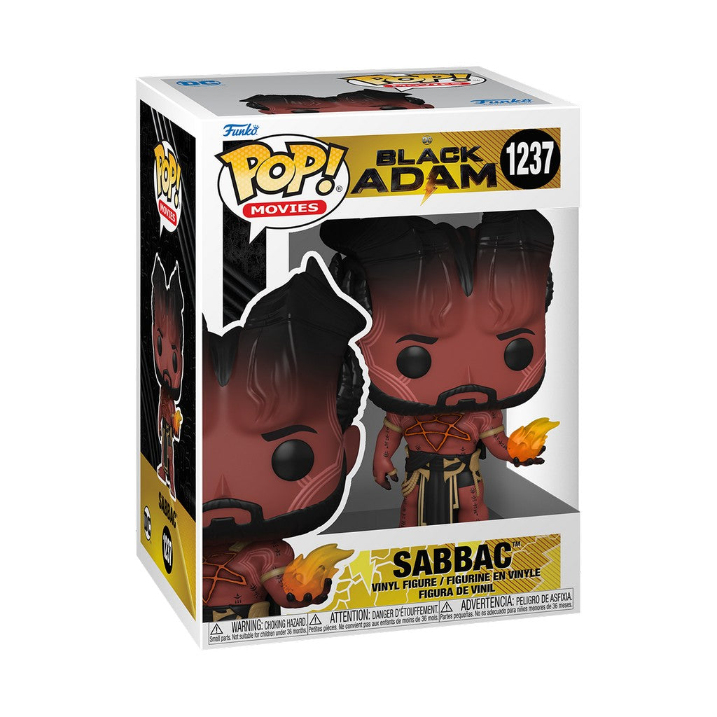  Pop! Movies: Black Adam - Sabbac  0889698641944