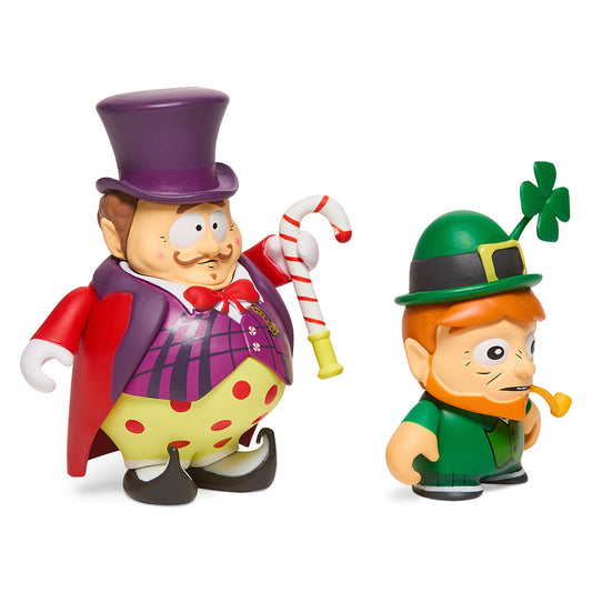  South Park: Imaginationland Mayor and Leprechaun 3 inch Vinyl Figure 2-Pack  0883975172220