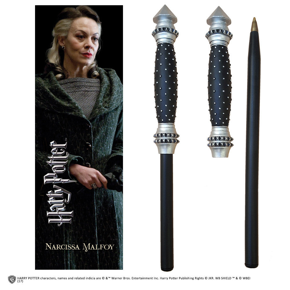  Harry Potter: Narcissa Malfoy Wand Pen and Bookmark  0849421004033