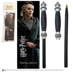  Harry Potter: Narcissa Malfoy Wand Pen and Bookmark  0849421004033