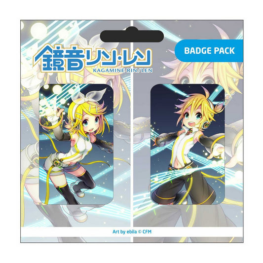  Hatsune Miku: Kagamine Rin and Len Badge Pack  6430063311173