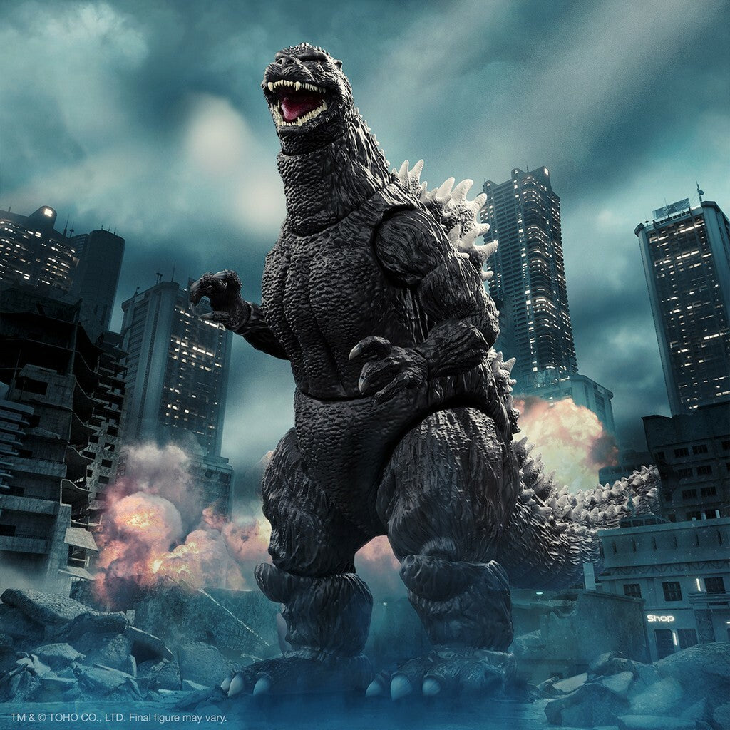  Godzilla: Ultimates Wave 1 - Heisei Godzilla 8 inch Action Figure  0840049827080