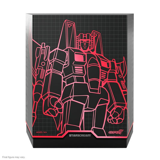  Transformers: Ultimates Wave 4 - Starscream 7 inch Action Figure  0840049827042