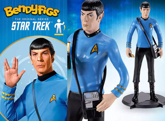 Star Trek Bendyfigs Bendable Figure Spock 19 Cm - Amuzzi