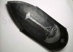  The Lord of the Rings: Shield Of Gondor with Flag Prop Replica  0760729294066
