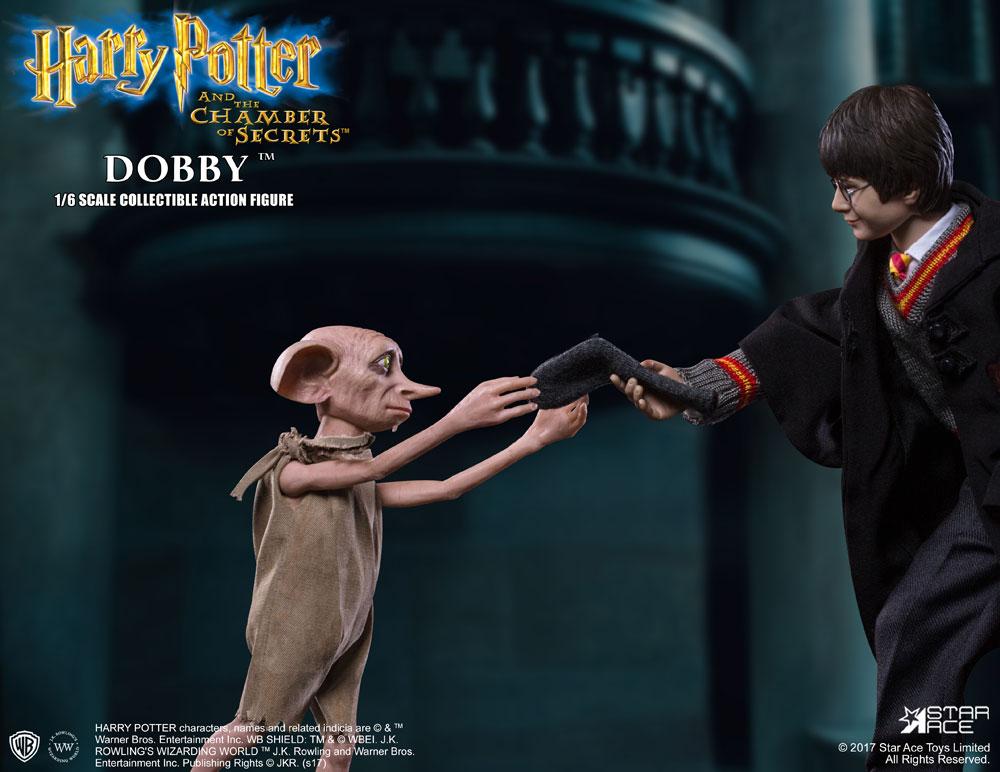 Collectible Star Ace Action Figure 1/6 Dobby 15 cm Harry Potter and the Chamber of Secrets My Favourite Movie
