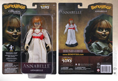 Collectible Noble Collection Annabelle 3 Bendyfigs Bendable Figure Annabelle 19 Cm
