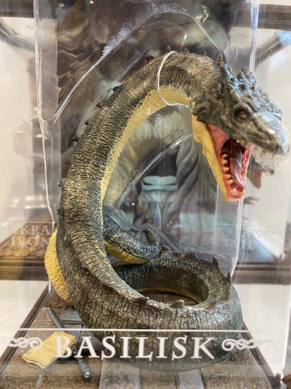 Collectible Noble Collection Harry Potter Magical Creatures Statue Basilisk 19 Cm