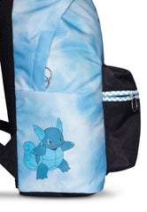 Fashion Difuzed Pokemon: Squirtle Evolutions Tie-Dye Backpack