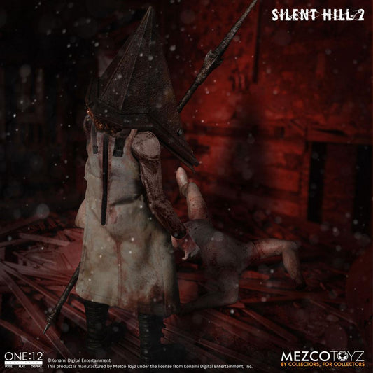 Collectible Mezco Toys Silent Hill 2 Action Figure 1/12 Red Pyramid Thing 17 Cm
