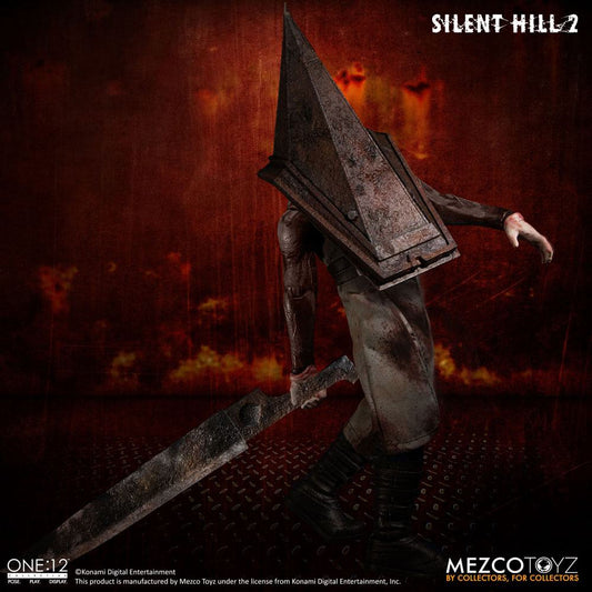 Collectible Mezco Toys Silent Hill 2 Action Figure 1/12 Red Pyramid Thing 17 Cm