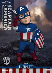 Captain America: The First Avenger Egg Attack Action Action Figure Captain America DX Version 17 Cm - Amuzzi