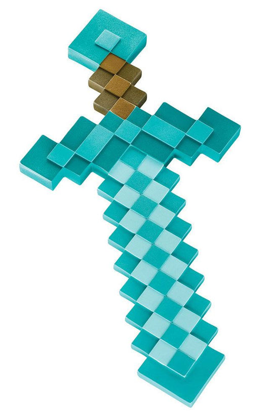 Minecraft Plastic Replica Diamond Sword 51 cm 0039897656847