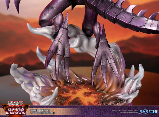 Yu-Gi-Oh! PVC Statue Red-Eyes B. Dragon Purple Colour 33 cm 5060316627051