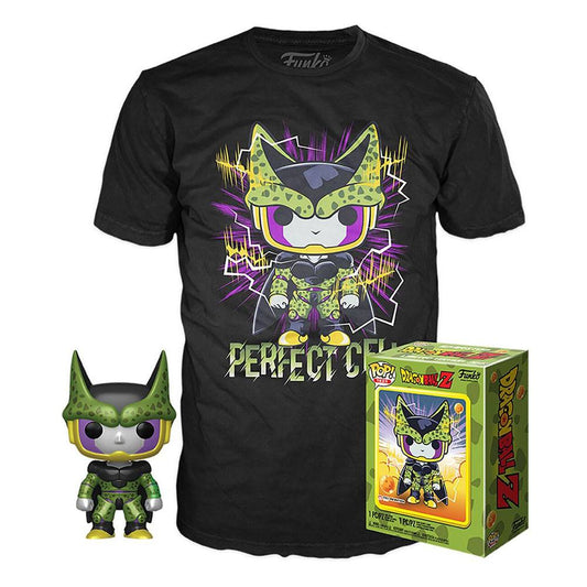 Dragon Ball Z POP! & Tee Box Perfect Cell Size S 0889698435246