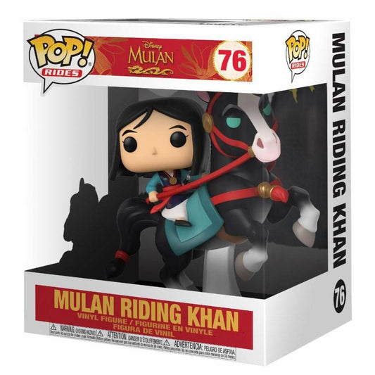 Mulan POP! Rides Vinyl Figure Mulan on Khan 18 cm - Amuzzi