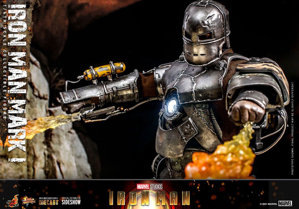 Iron Man Movie Masterpiece Action Figure 1/6 Iron Man Mark I 30 cm - Amuzzi