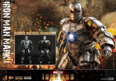 Iron Man Movie Masterpiece Action Figure 1/6 Iron Man Mark I 30 cm - Amuzzi