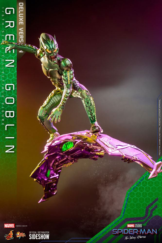 Spider-Man Marvel Legends Series Spider-Man: No Way Home Green Goblin  Deluxe 6-Inch Action Figure