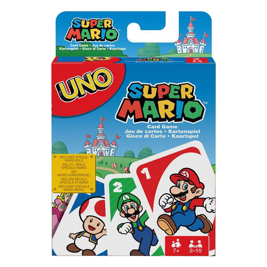 Super Mario Card Game UNO 0887961331240