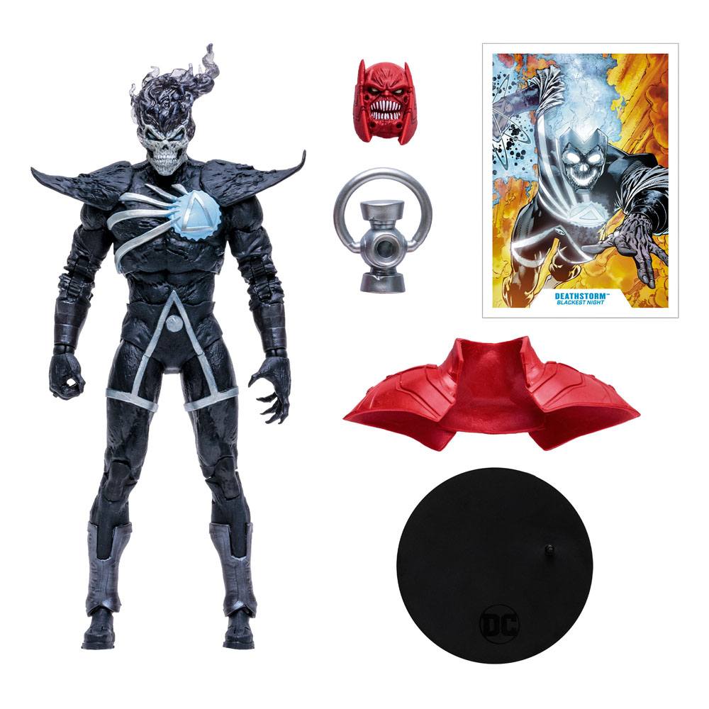 DC Multiverse Build A Action Figure Deathstorm (Blackest Night) 18 cm 0787926154849