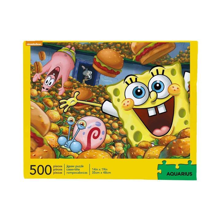 SpongeBob Jigsaw Puzzle Krabby Patties (500 pieces) 0840391120464