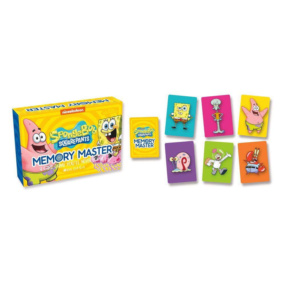 Spongebob Card Game Memory Master *English Version* - Amuzzi