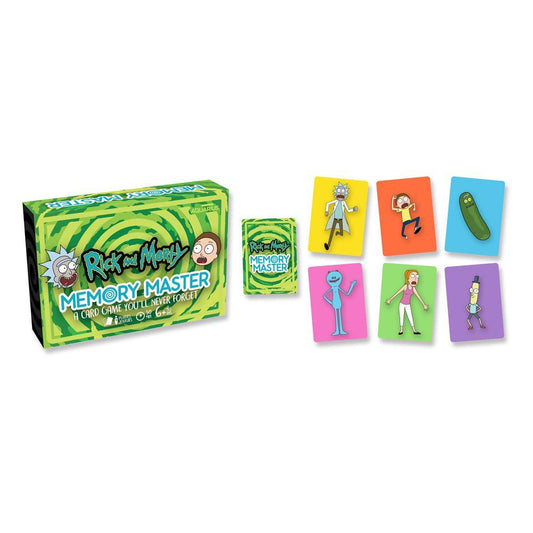 Rick and Morty Card Game Memory Master *English Version* 0840391152458