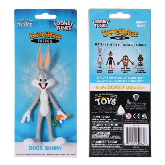 Looney Tunes Bendyfigs Bendable Figure Bugs Bunny 14 Cm - Amuzzi