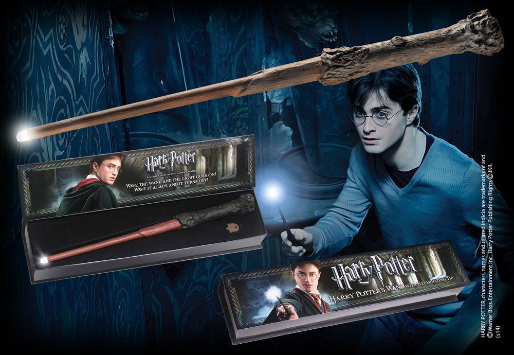 Harry Potter Replica Harry´s Illuminating Wand 0812370010516