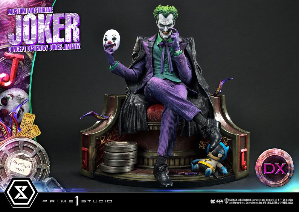 DC Comics Statue 1/3 The Joker Deluxe Bonus Version Concept Design by Jorge Jimenez 53 cm 4580708041216