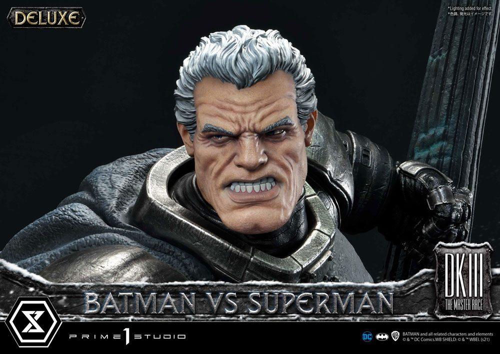 DC Comics Statue Batman Vs. Superman (The Dark Knight Returns) Deluxe Bonus Ver. 110 cm - Amuzzi