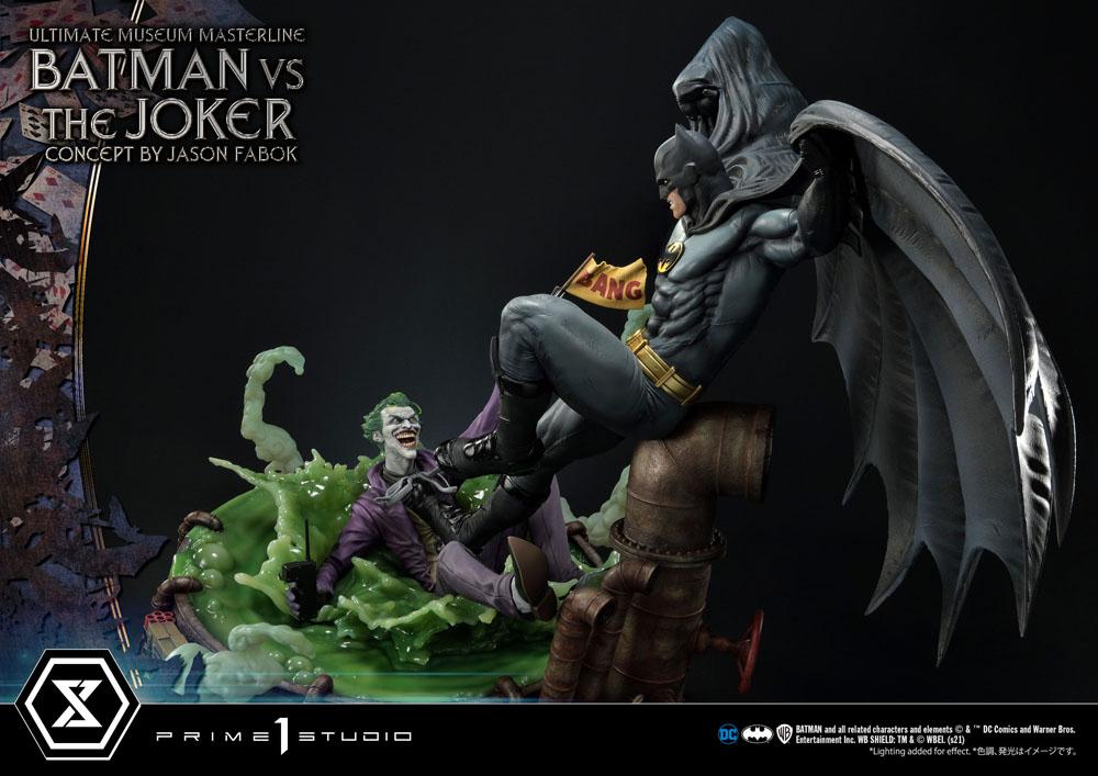 DC Comics Statue 1/3 Batman vs. The Joker by Jason Fabok 85 cm 4580708036052