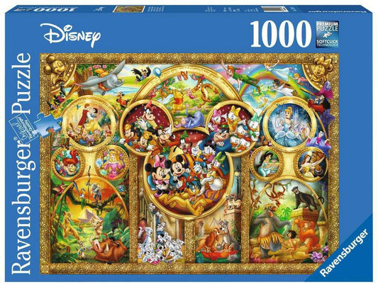 Disney Jigsaw Puzzle Best Disney Themes (1000 pieces) - Amuzzi