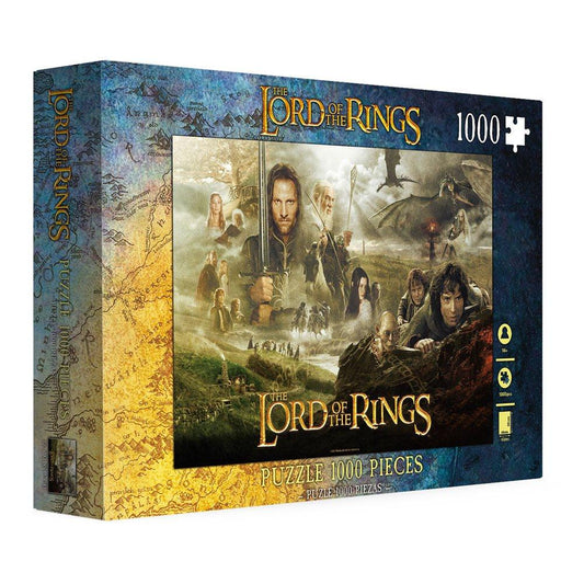 Lord of the Rings Jigsaw Puzzle Poster (1000 pieces) - Amuzzi
