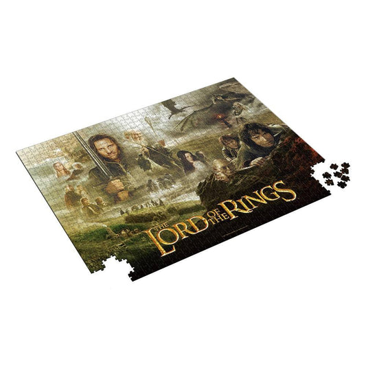 Lord of the Rings Jigsaw Puzzle Poster (1000 pieces) - Amuzzi