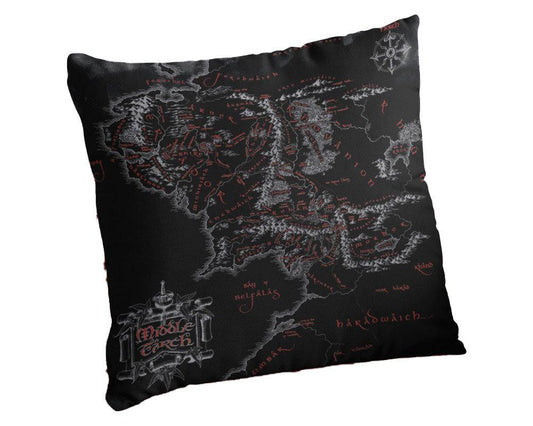 Lord of the Rings Cushion Middle Earth 42 x 41 cm - Amuzzi