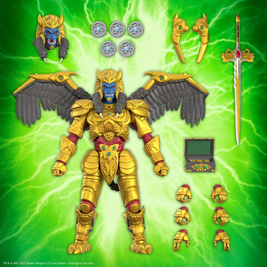 Mighty Morphin Power Rangers Ultimates Action Figure Goldar 20 cm - Amuzzi