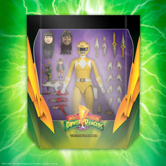Mighty Morphin Power Rangers Ultimates Action Figure Yellow Ranger 18 Cm - Amuzzi