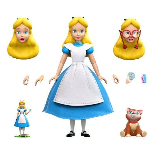 Alice in Wonderland Disney Ultimates Action Figure Alice 18 cm - Amuzzi
