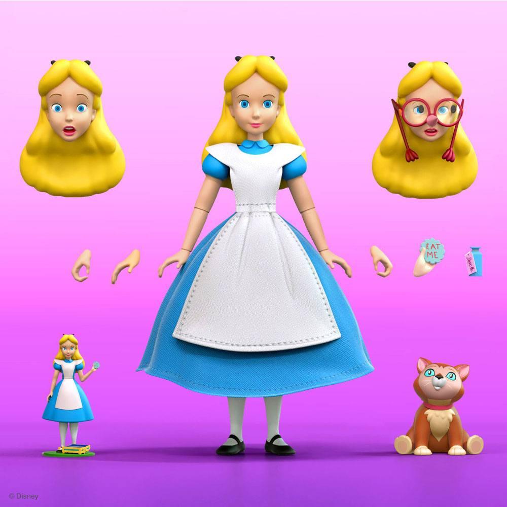 Alice in Wonderland Disney Ultimates Action Figure Alice 18 cm - Amuzzi