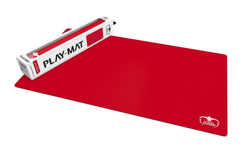 Ultimate Guard Play-Mat Monochrome Red 61 X 35 Cm - Amuzzi