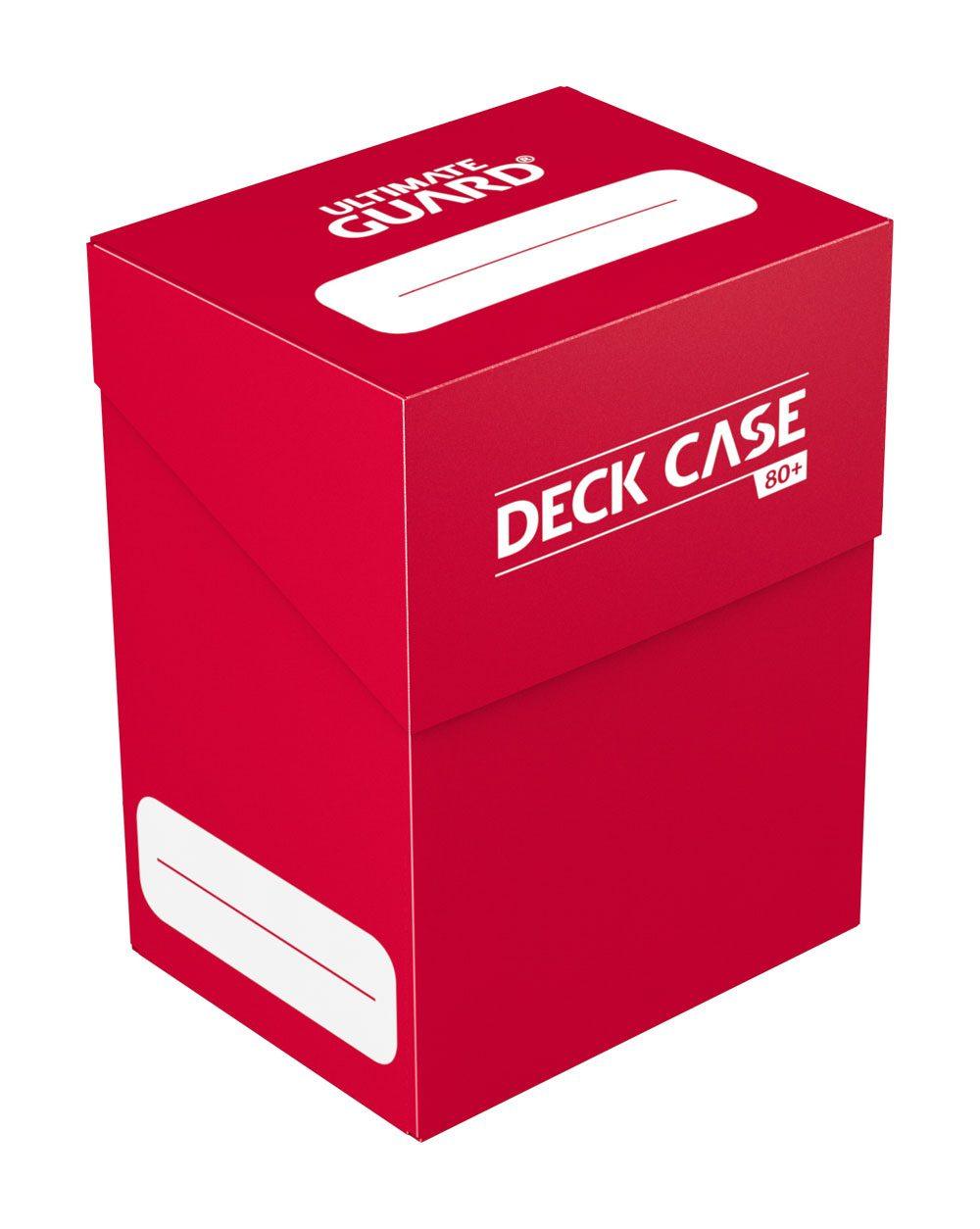 Ultimate Guard Deck Case 80+ Standard Size Red - Amuzzi