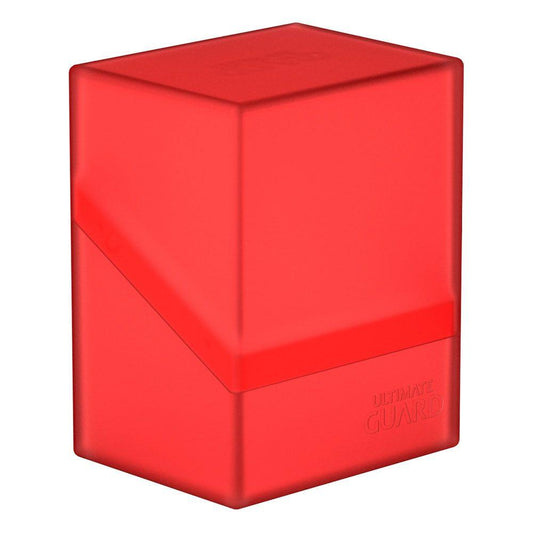 Ultimate Guard Boulder Deck Case 80+ Standard Size Ruby 4056133006088