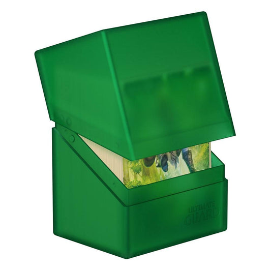 Ultimate Guard Boulder Deck Case 80+ Standard Size Emerald - Amuzzi